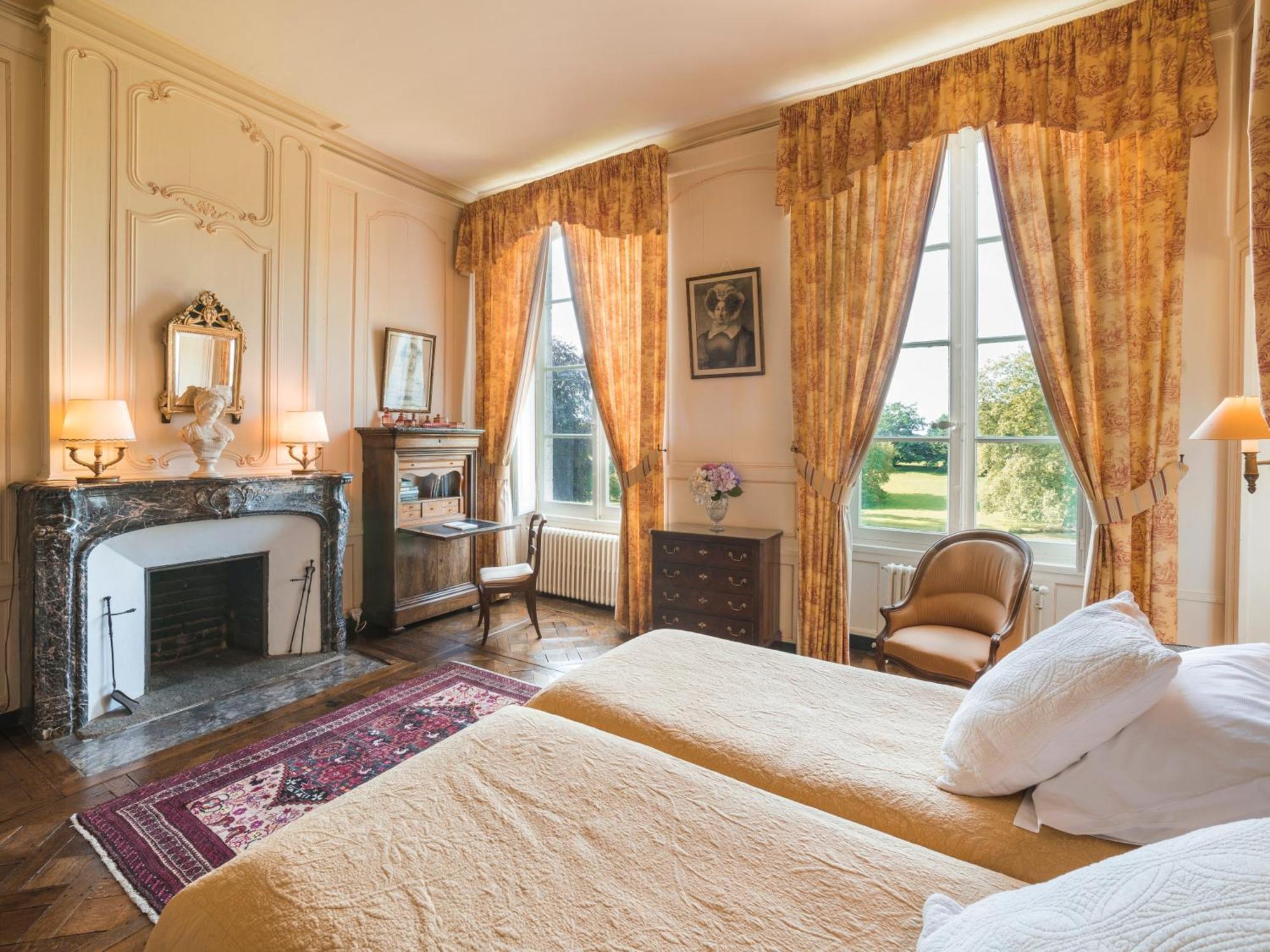 Vergoncey シャトー ド ブシエール モン サン ミッシェル Bed & Breakfast 部屋 写真