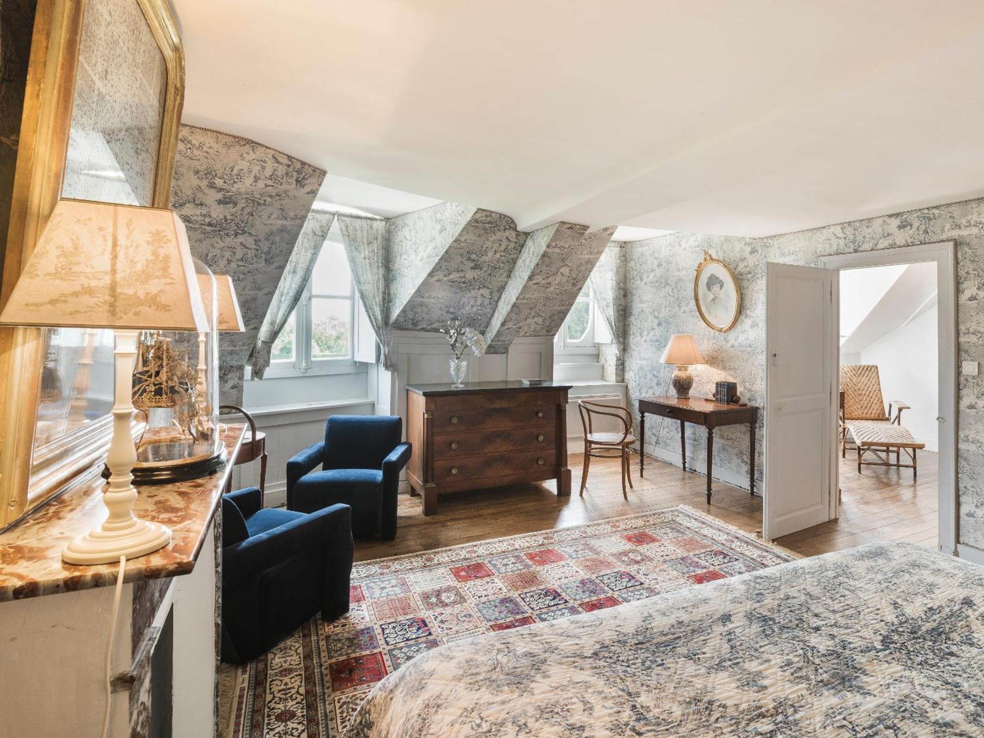 Vergoncey シャトー ド ブシエール モン サン ミッシェル Bed & Breakfast 部屋 写真