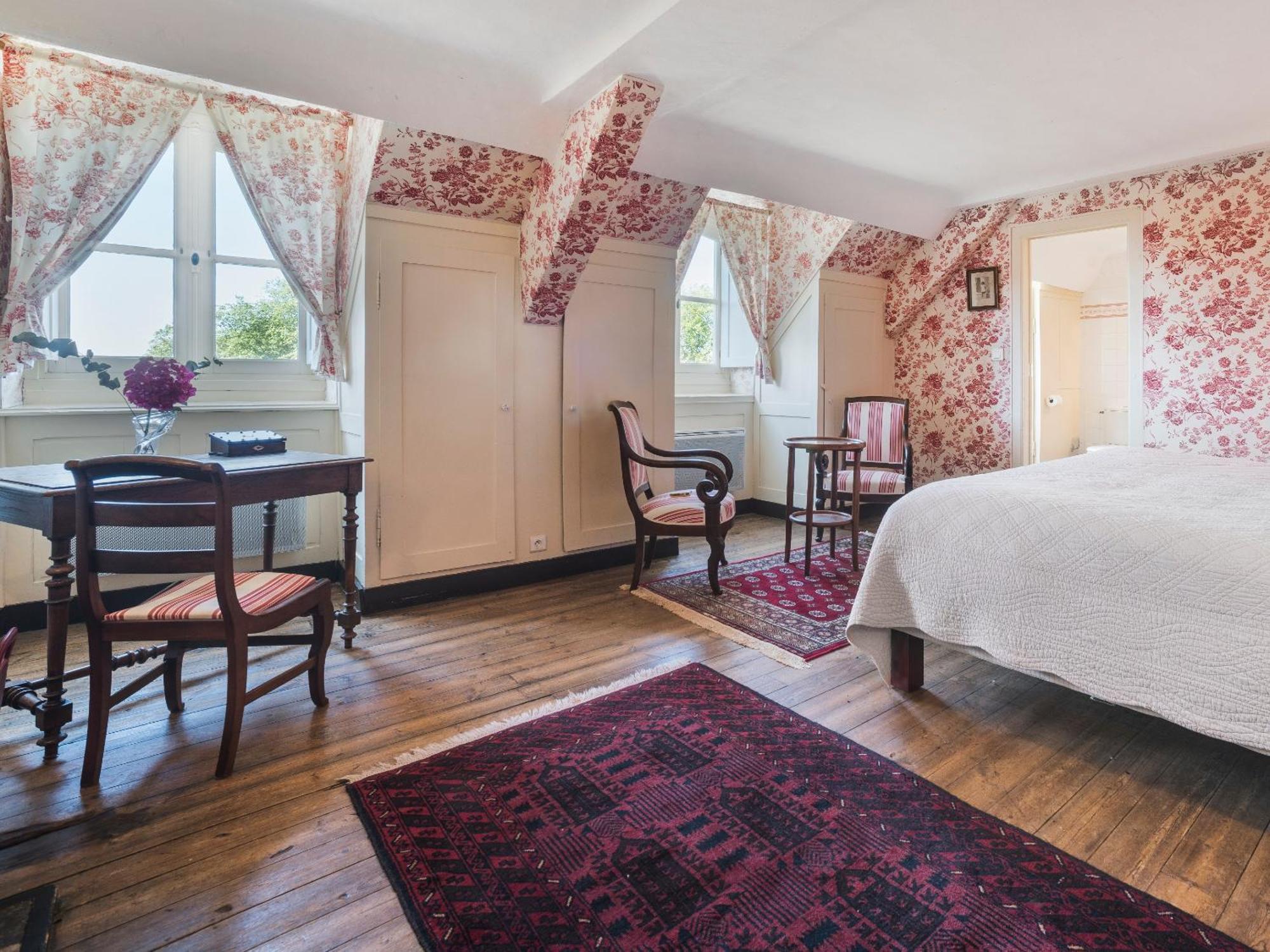 Vergoncey シャトー ド ブシエール モン サン ミッシェル Bed & Breakfast 部屋 写真